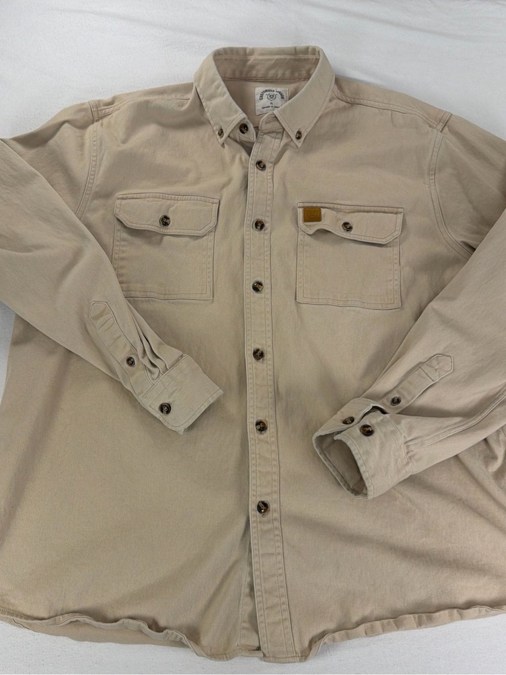 Customized Version Bear Logo Long Sleeve XL Brown